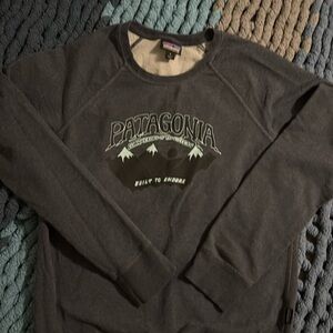 Patagonia sweatshirt.. Conquers of the useless Built to Endure 🏔️